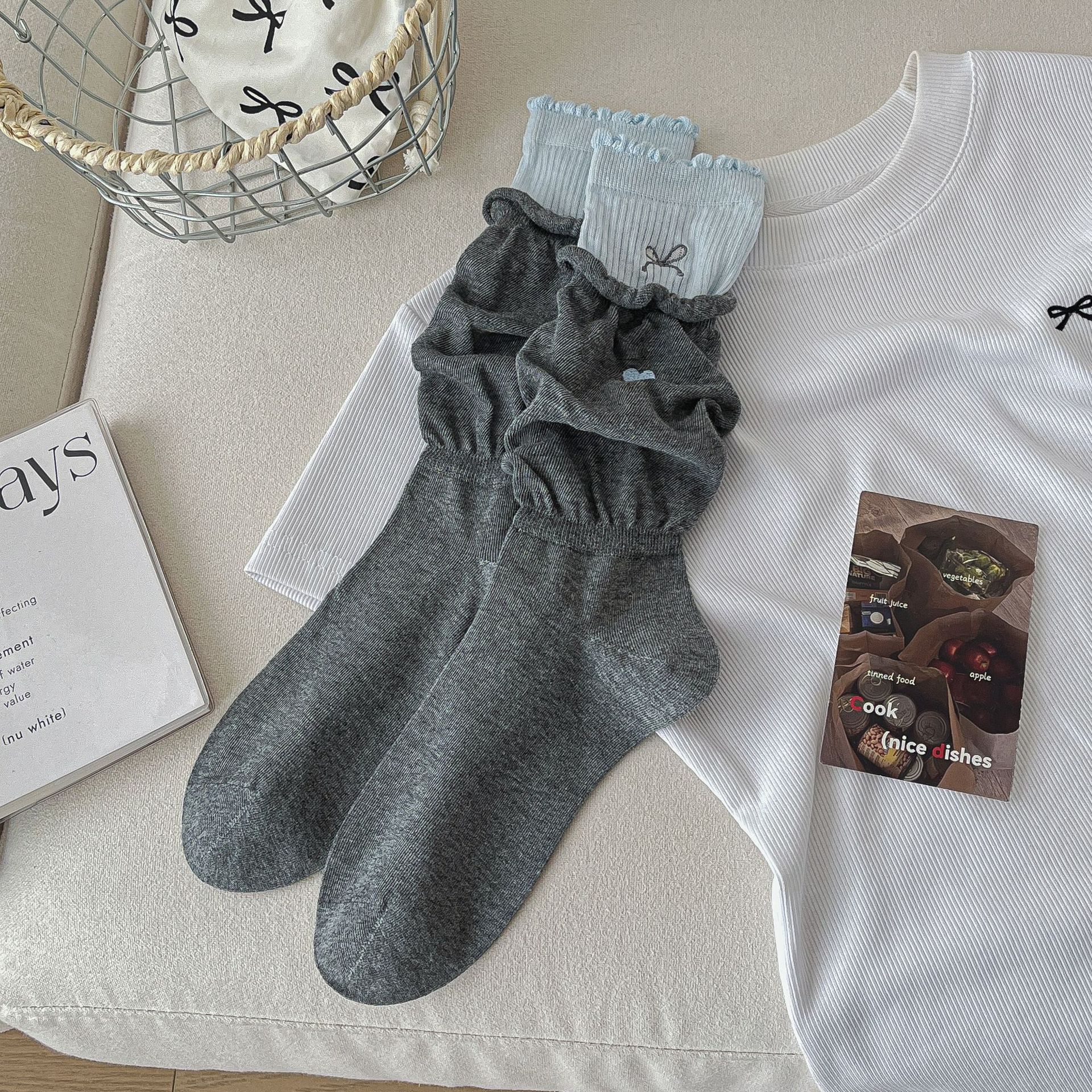 Meias Ballet Scrunch Feminina