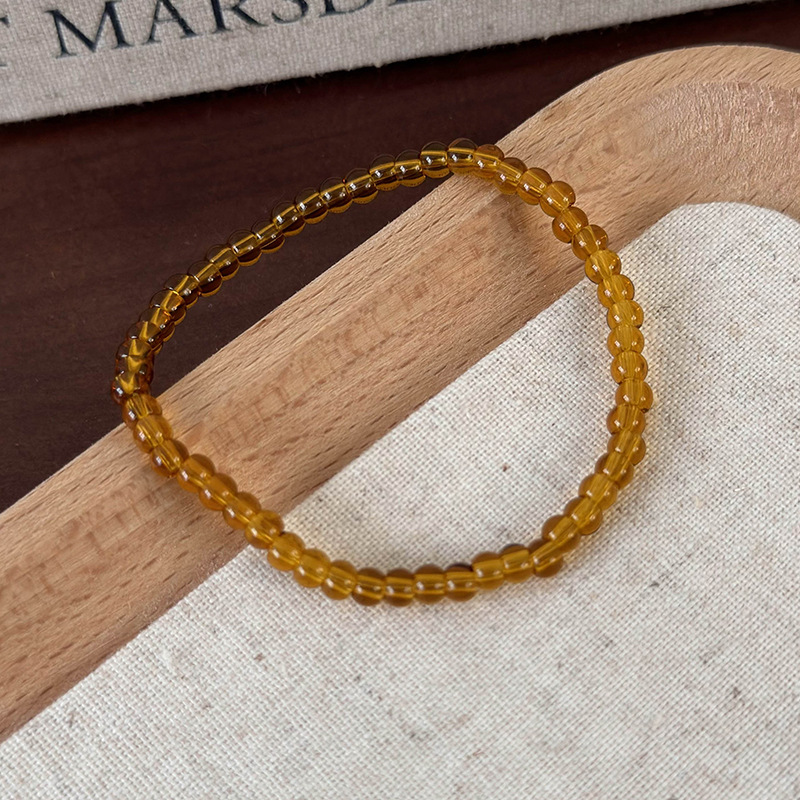 Σύνολο Ρυθμιζόμενων Βραχιόλιων με Χάντρες και Φιόγκο