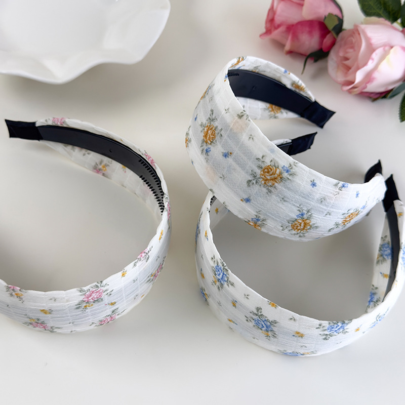 Bandă de Păr Florală Țărească Franceză