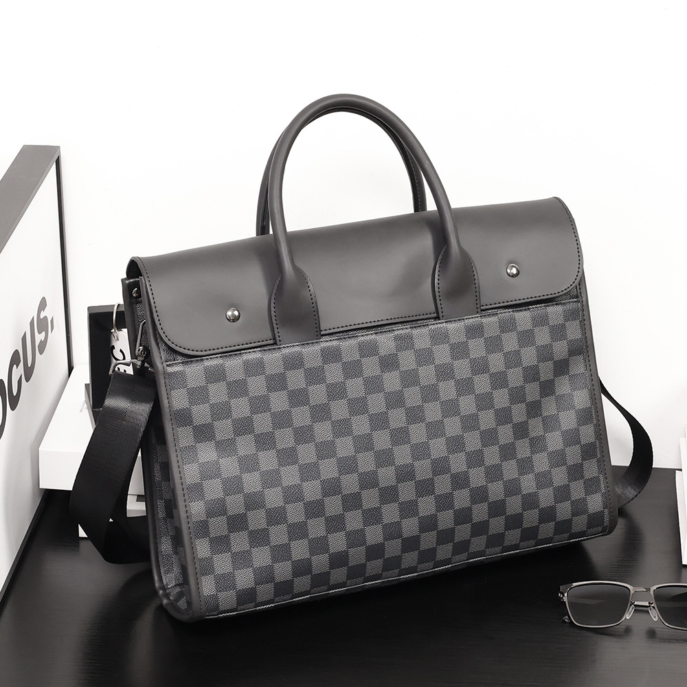 حقيبة يد رجالية كلاسيكية مربعة