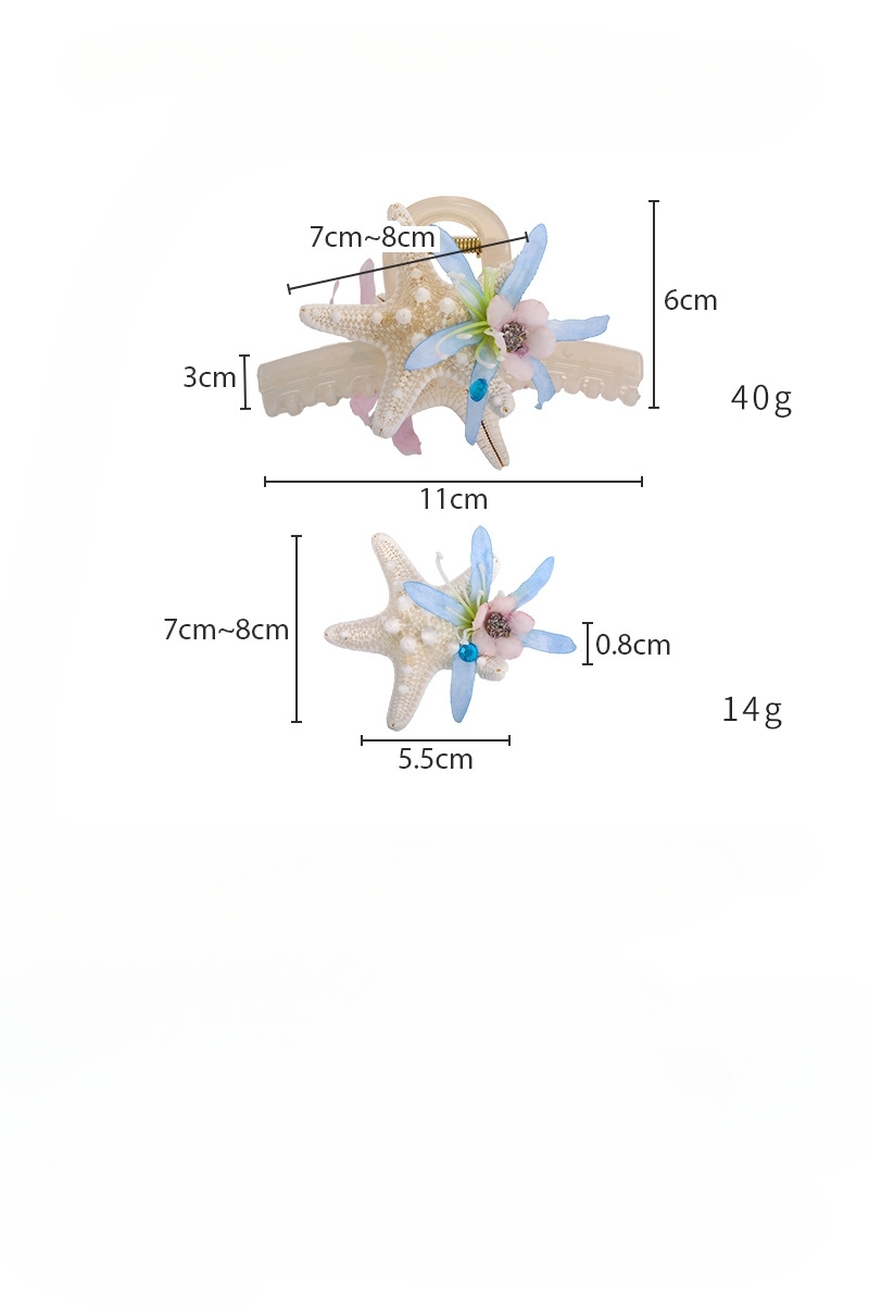 Fermacapelli a Tema Oceano