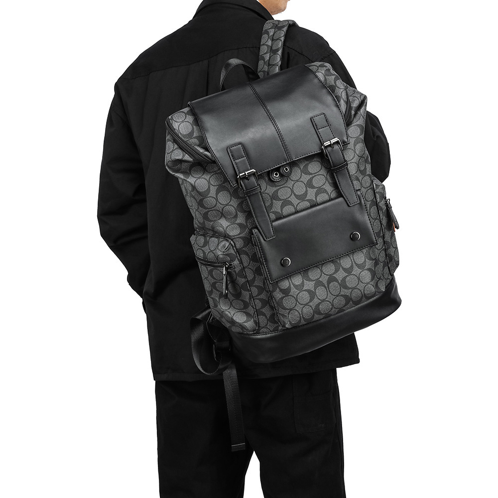 حقيبة ظهر جلدية للرجال