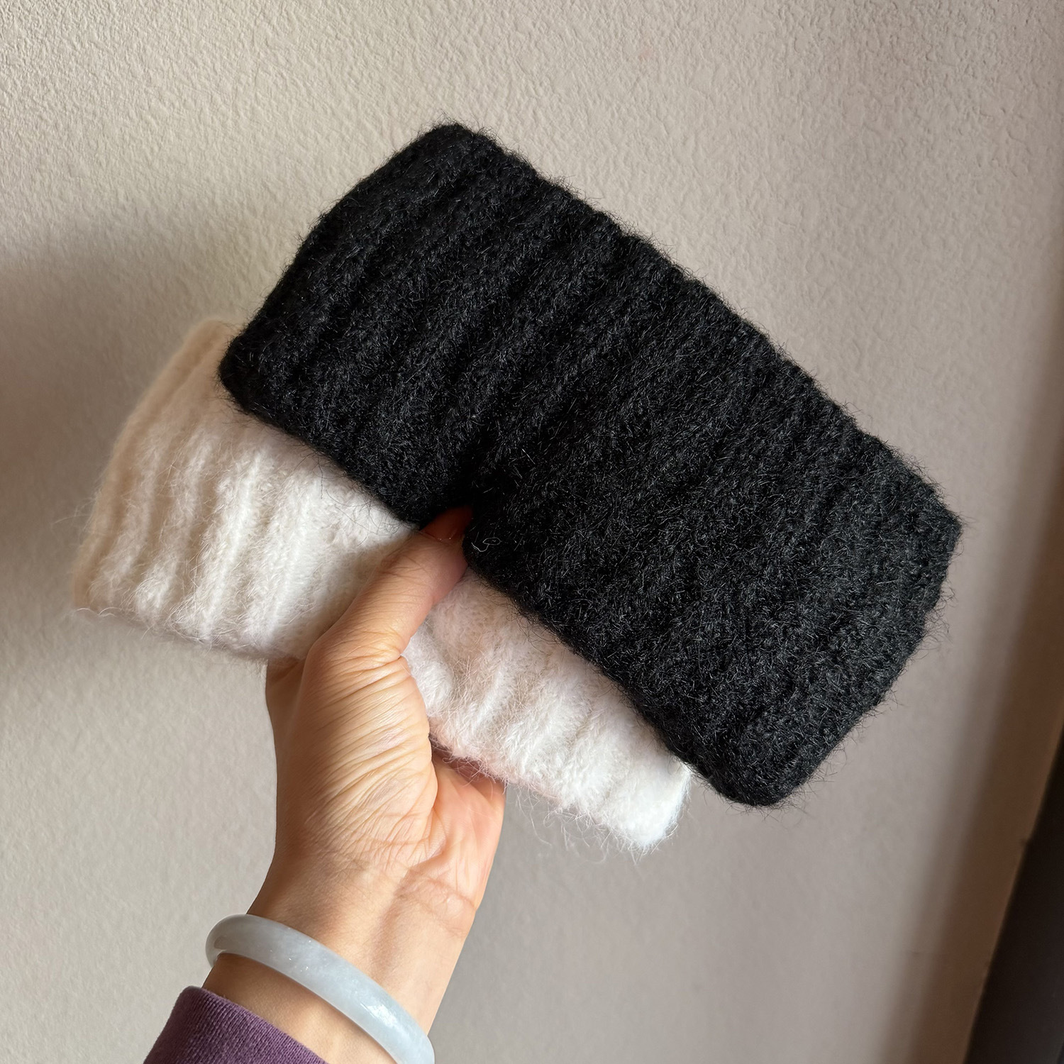 Pletená Čelenka ze Směsi Vlny