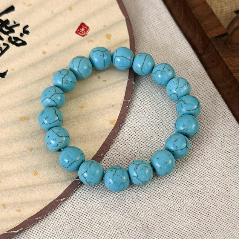 สร้อยข้อมือลูกปัดสีเขียว