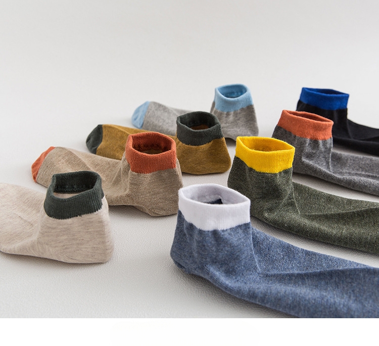 Color Block Loaf Socks