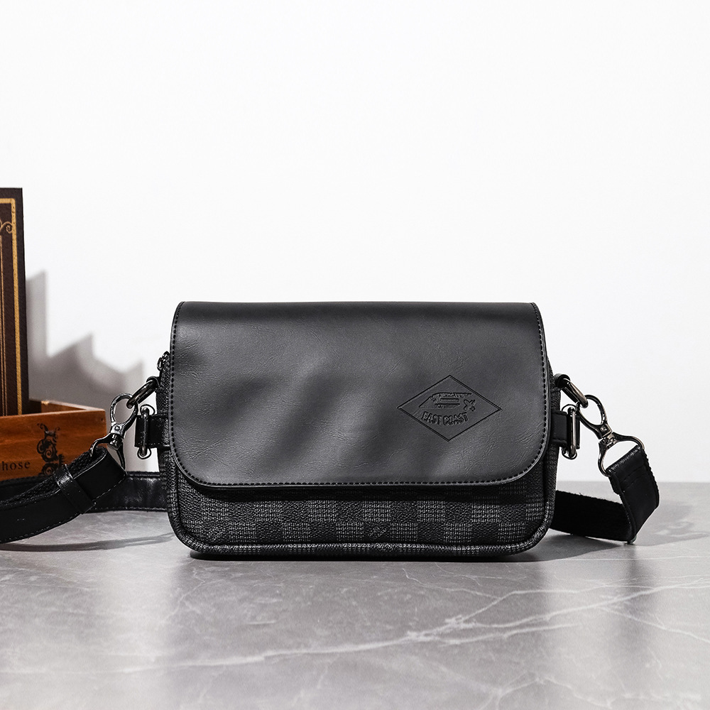 Ruitpatroon PU Schoudertas