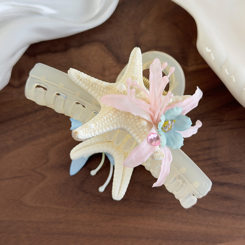 Κλιπ μαλλιών με θαλάσσιο θέμα