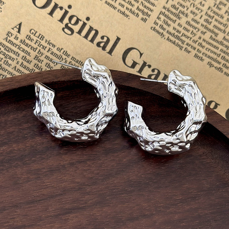 지오메트릭 플라스틱 귀걸이