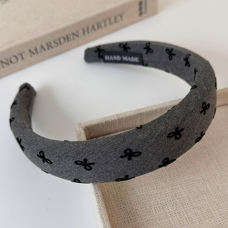 Ободок с Бархатным Бантом