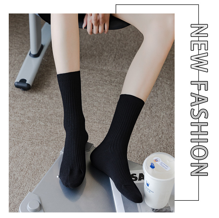 Dámské Bavlněné Stohovatelné Podkolenky