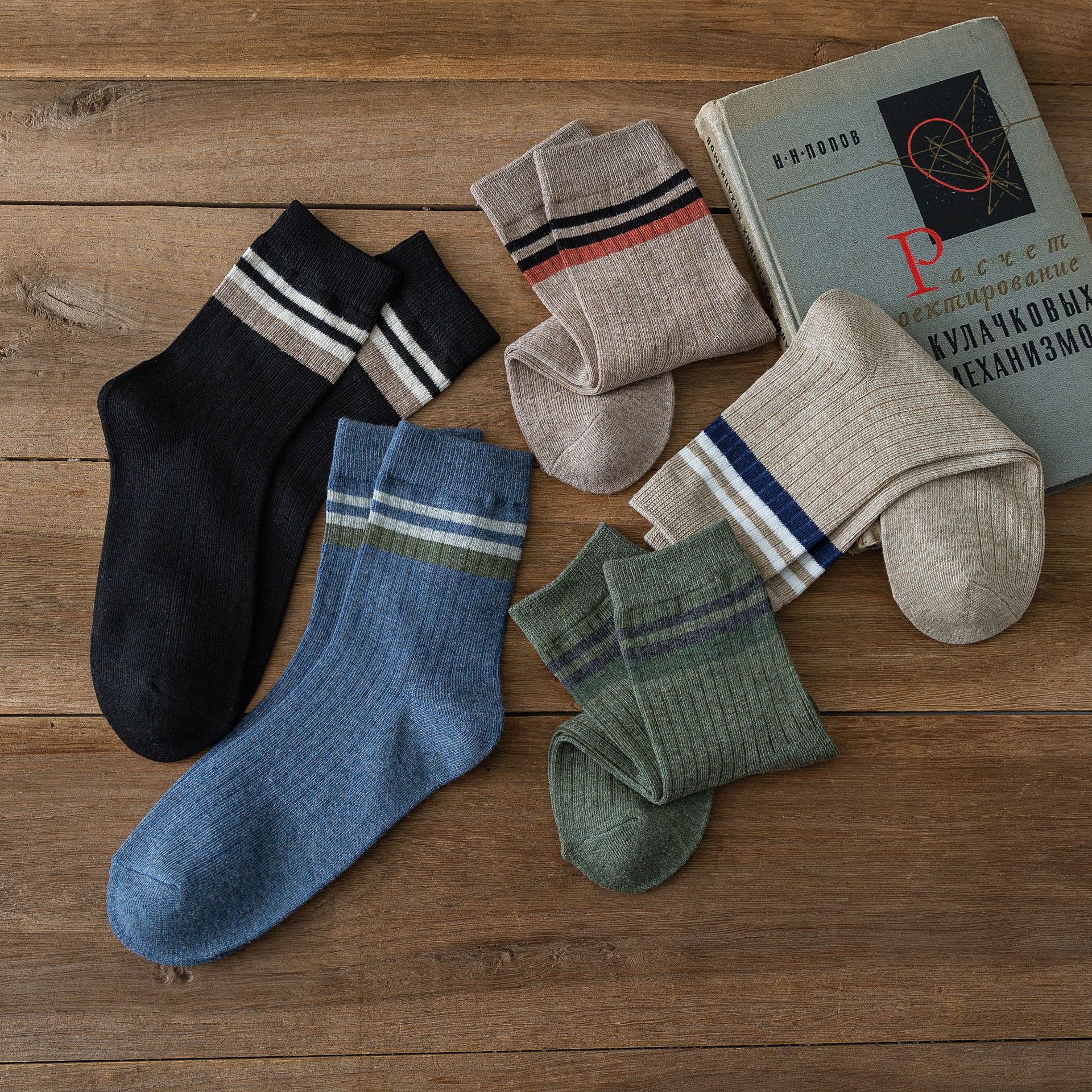 Meias de Algodão Meia Canela