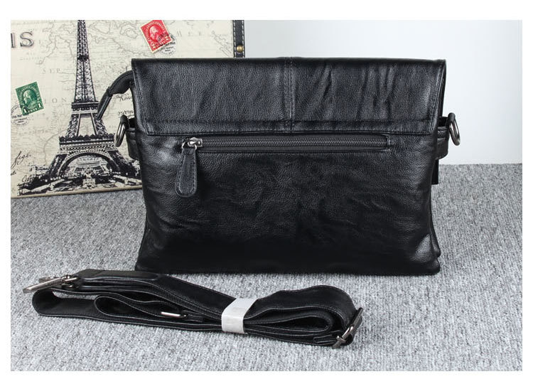 メンズPUレザークロスボディショルダーバッグ