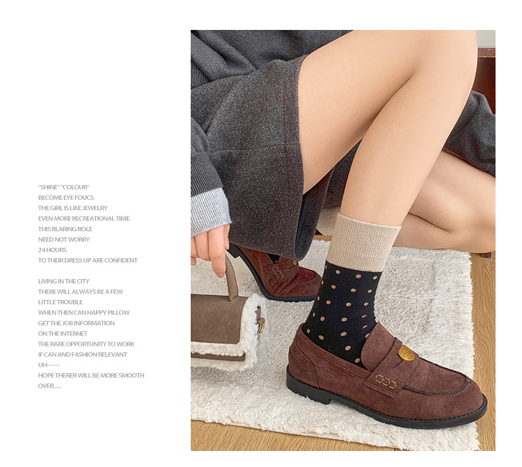 Dámské bavlněné ponožky