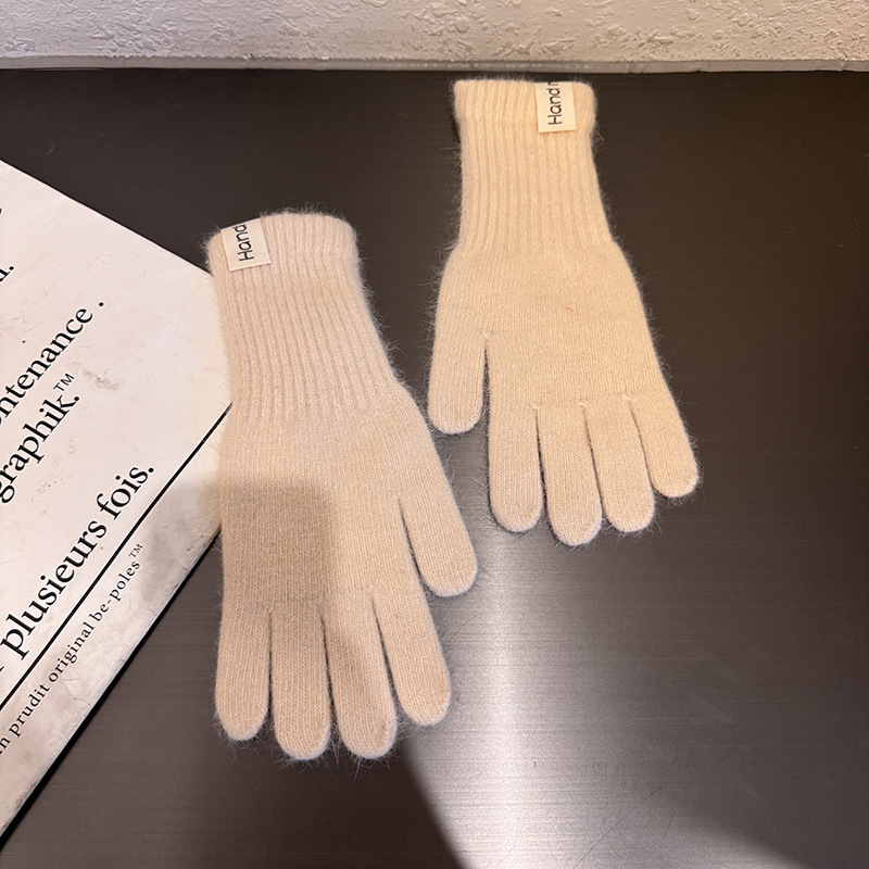 ウサギ毛手袋