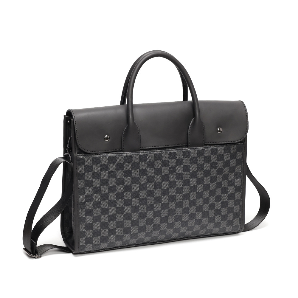 حقيبة يد رجالية كلاسيكية مربعة