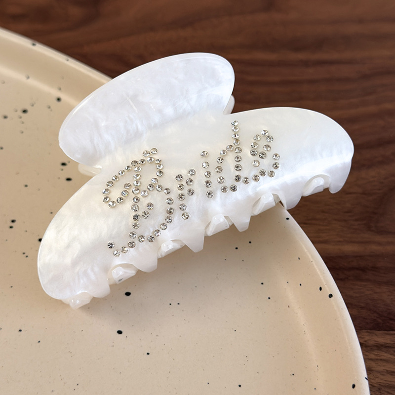 Agrafă de Păr cu Litere Engleze Strălucitoare