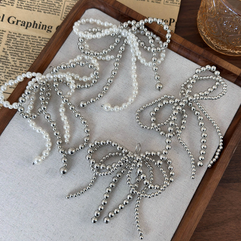 Σταμπέτα Παπουτσιού με Κορδέλα από Χάντρες