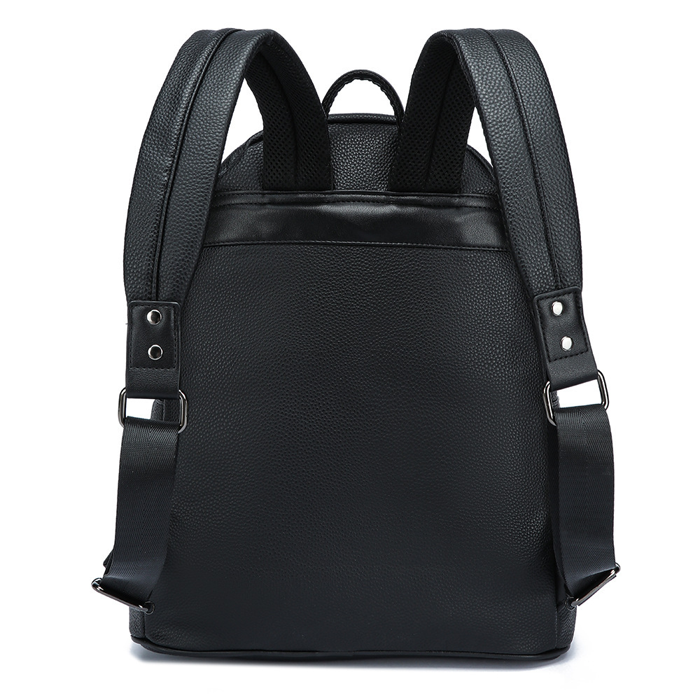 남성 빈티지 미니멀리스트 대용량 방수 노트북 백팩