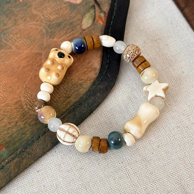 سوار خرز حيوانات بحليات سيراميك