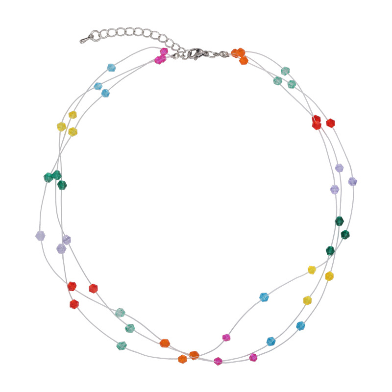 도파민 목걸이와 귀걸이 세트