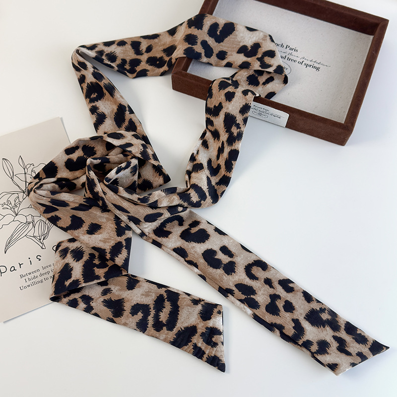 Multi-Purpose Leopard Print Scarf