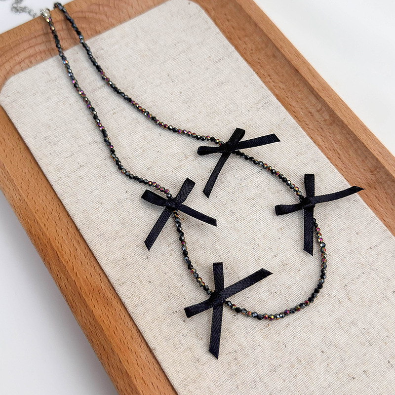 Кришталевий Намисто з Бантиком