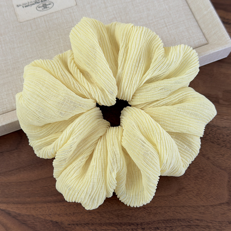 Prosta Plisowana Opaska do Włosów