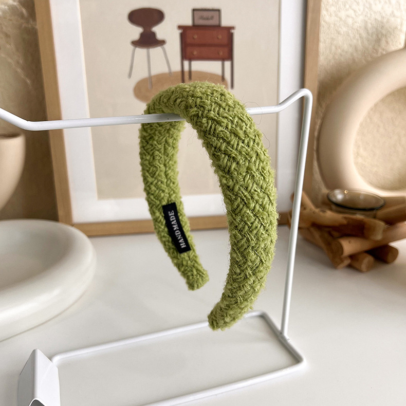 Cinta para el Cabello Tejida de Banda Ancha