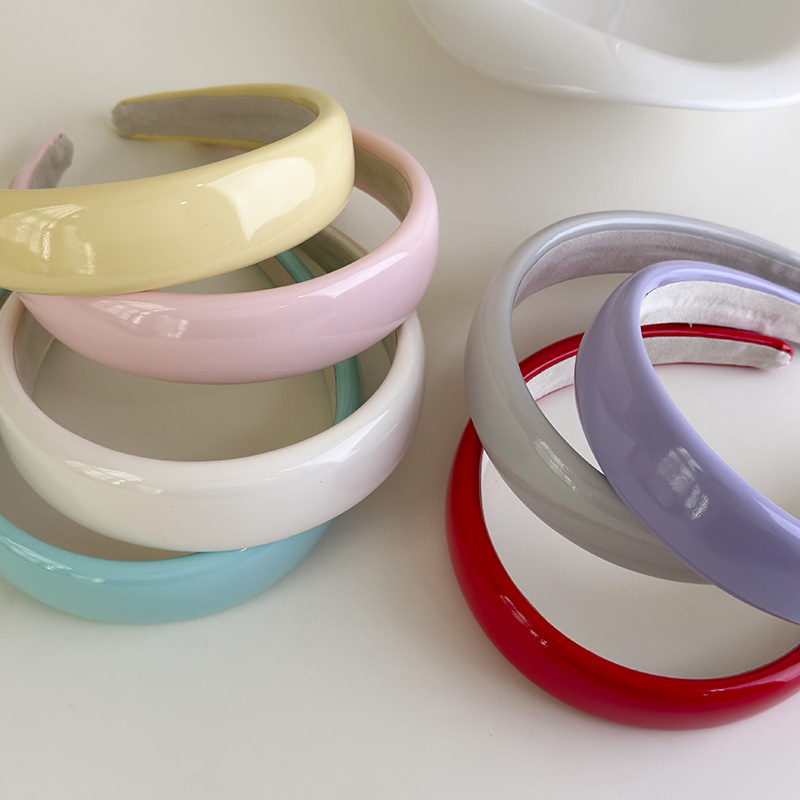 Diadema de Cuero Charol