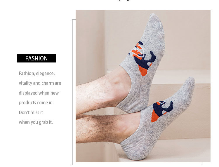 Men's No-Show Socks