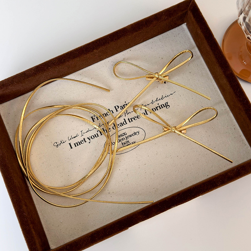 Läder Hårsnodd med Rosett