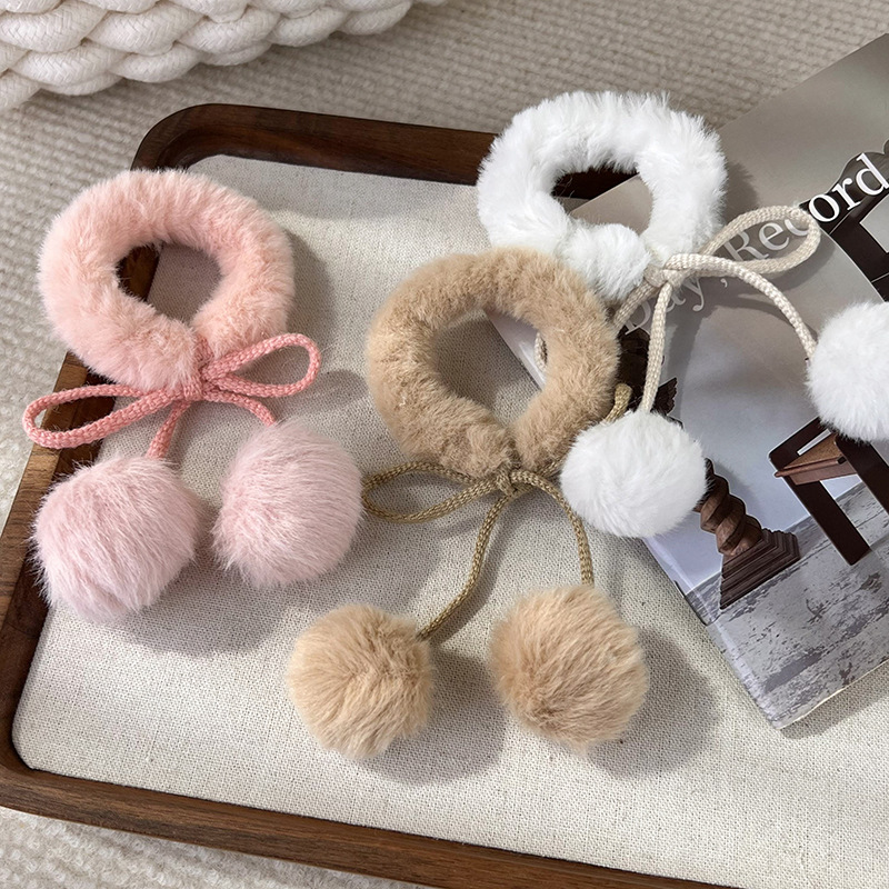 Gumki do Włosów Wiśniowy Róż