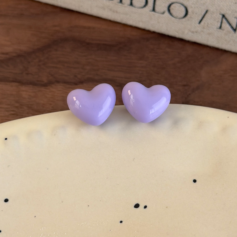 하트 모양 귀걸이