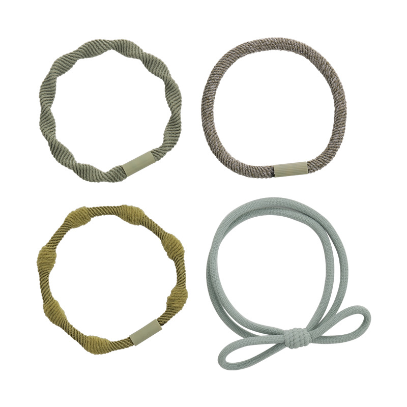 Zestaw Podstawowych Elastycznych Gumek do Włosów