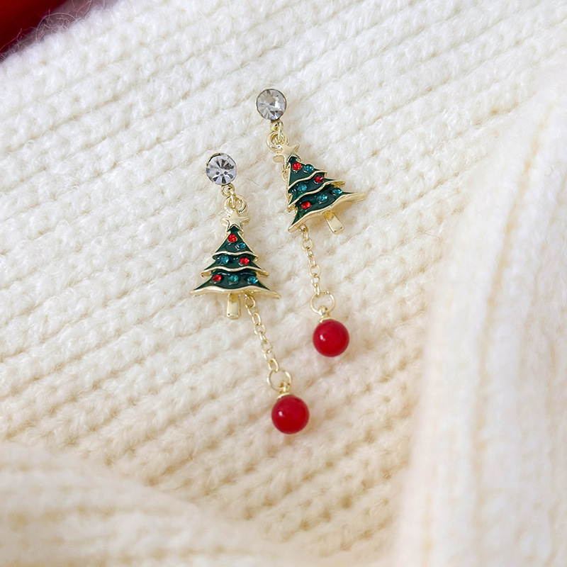 Christmas Tree Earrings