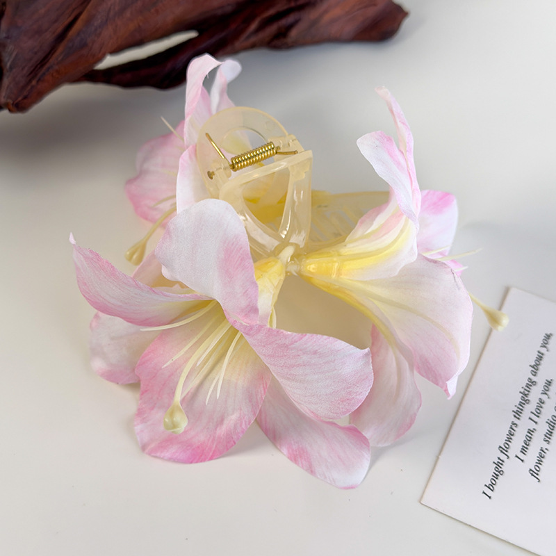 Lily Flower Hair Clip