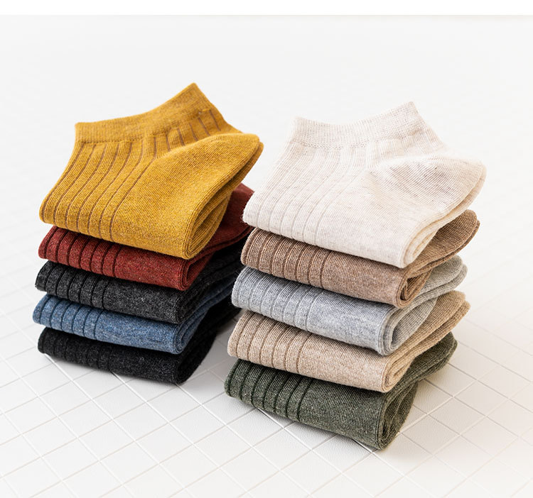 Meias Tornozelo de Algodão