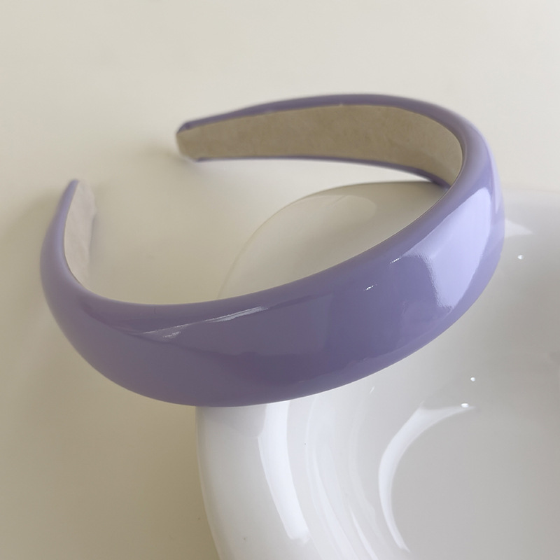 Diadema de Cuero Charol