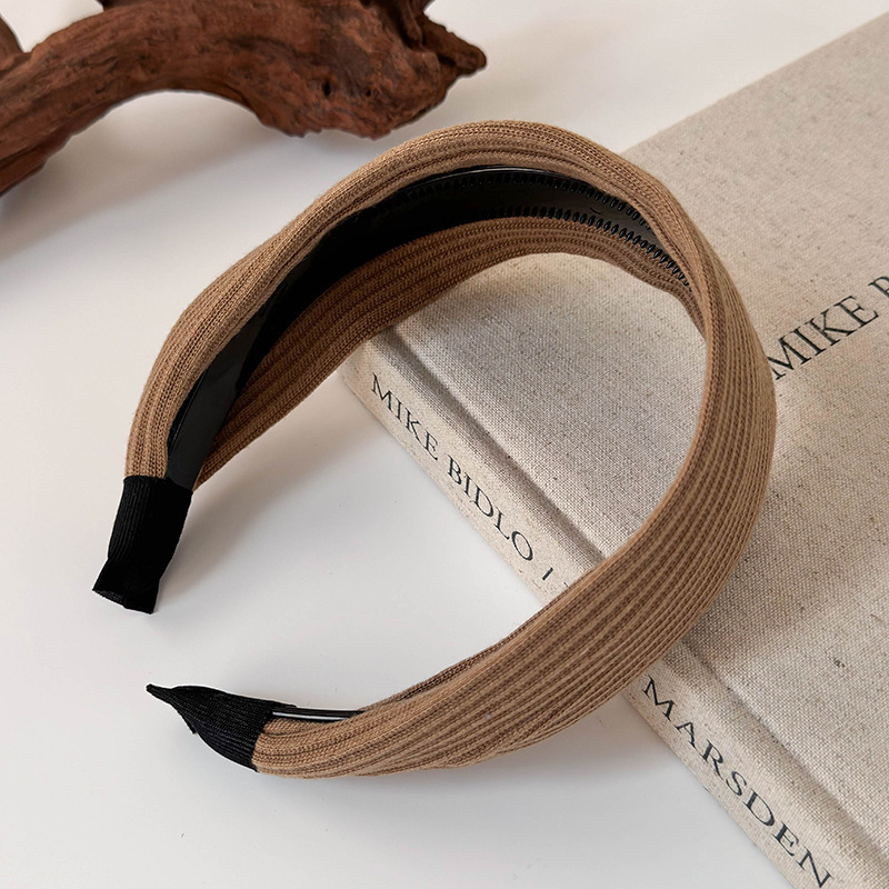 Cinta para el Cabello Vintage de Punto Acanalado