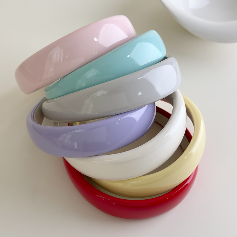 Diadema de Cuero Charol