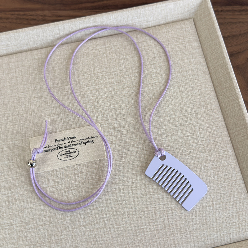 Кольорове Кругле Гребінне Підвісне Намисто