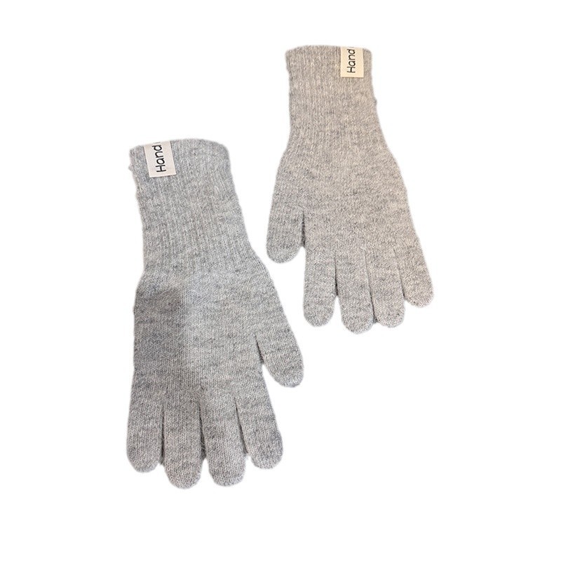 Tavşan Kürklü Örgü Eldiven