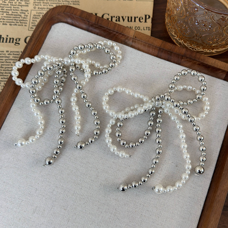 Σταμπέτα Παπουτσιού με Κορδέλα από Χάντρες