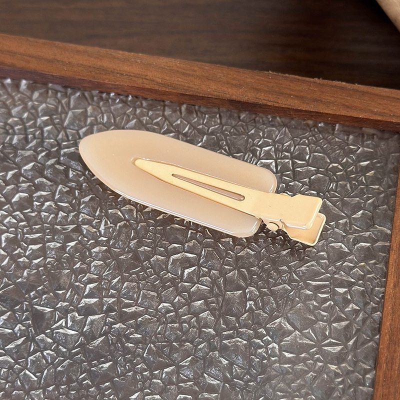 Barrettes Bec de Canard Couleur Gel Mat