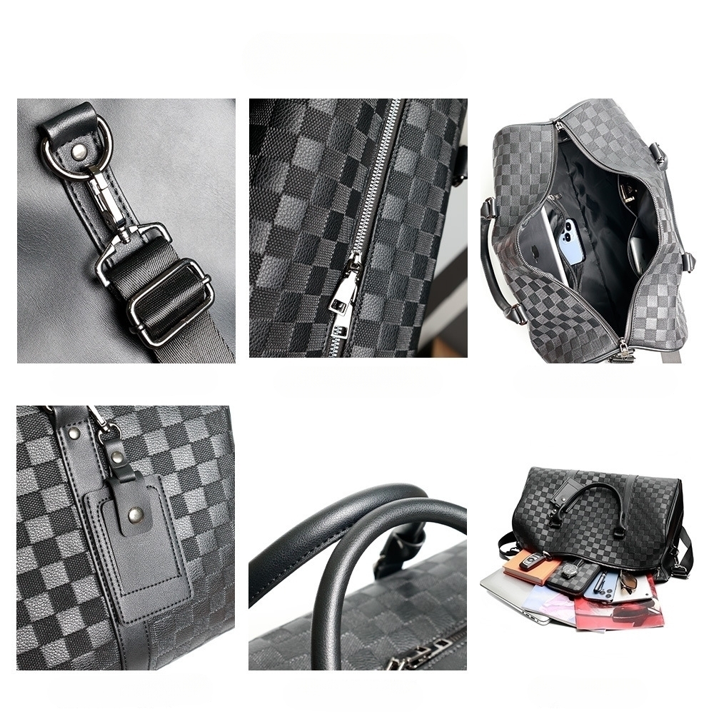 حقيبة سفر رجالية كبيرة السعة