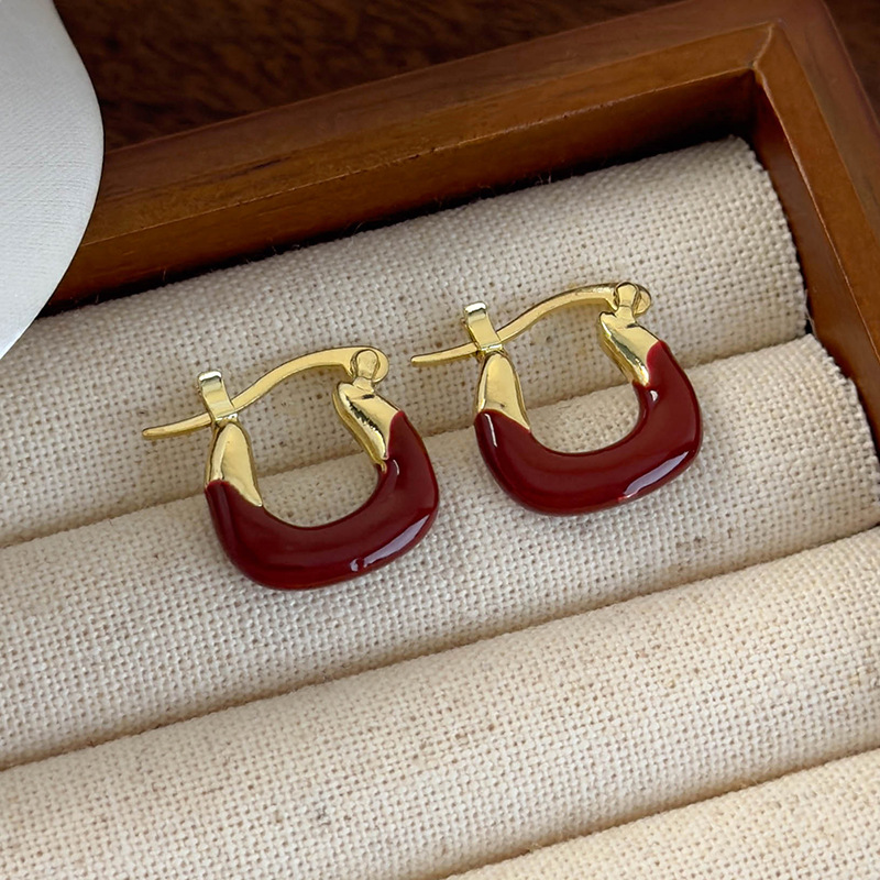 기하학 미니멀리스트 귀걸이