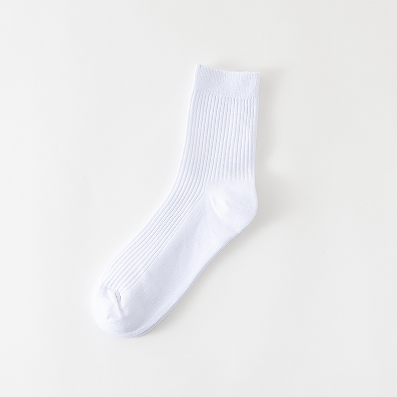 Meias de Algodão com Risca para Homem