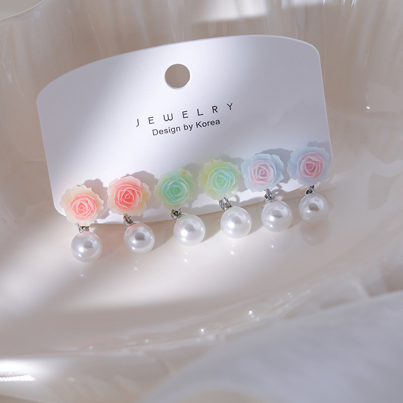 Set Anting Mutiara Kamelia Romantis