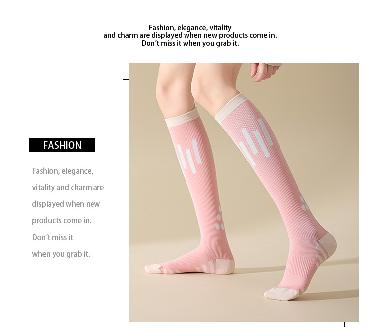 Meias de Compressão Esportiva para Mulher