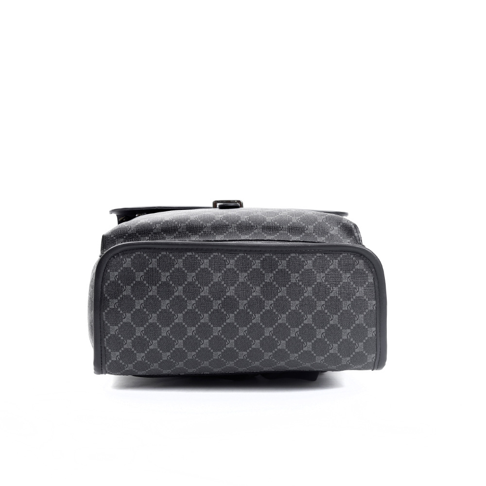 メンズチェックバックパック